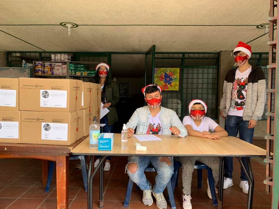 Entrega de navidad 