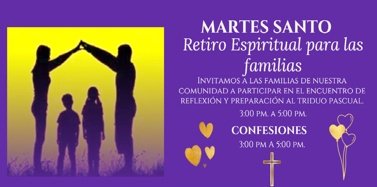Retiro Espiritual para las familias. 