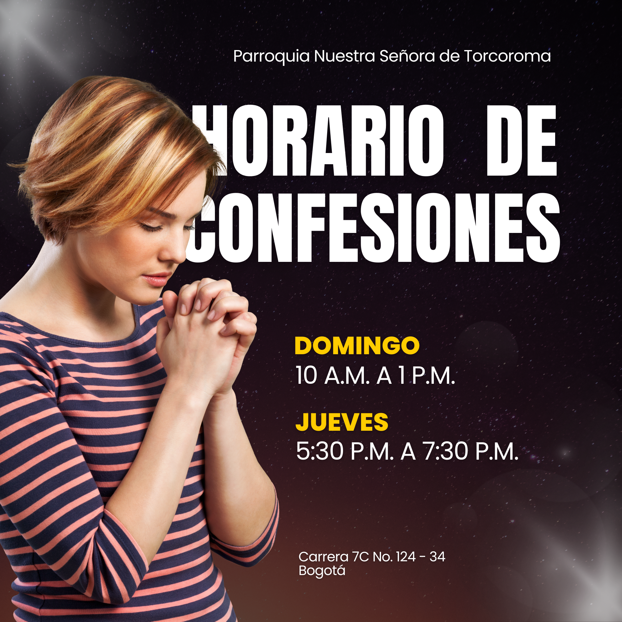 Horario de Confesiones
