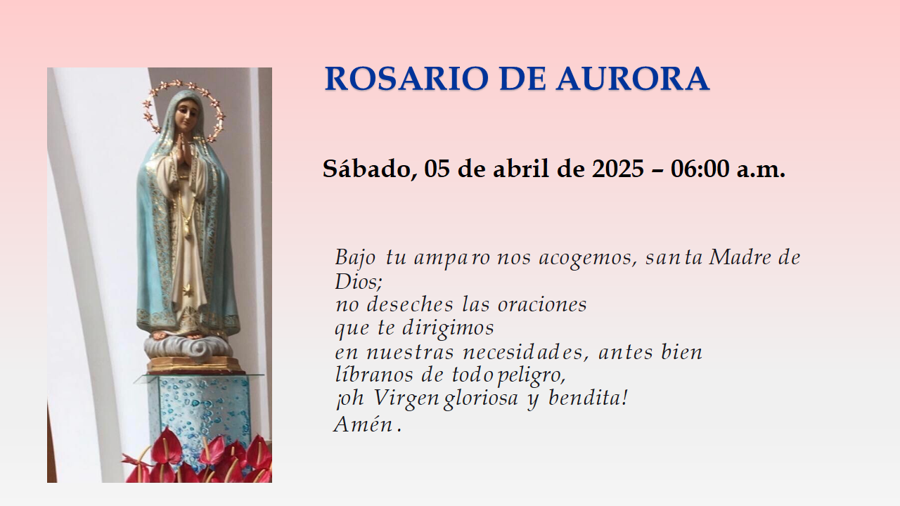 Rosario de Aurora