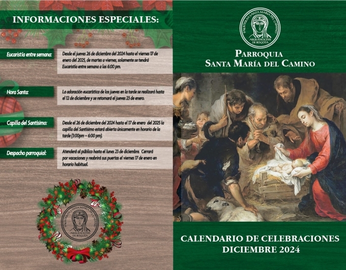 Calendario Navidad 2024 Página 1