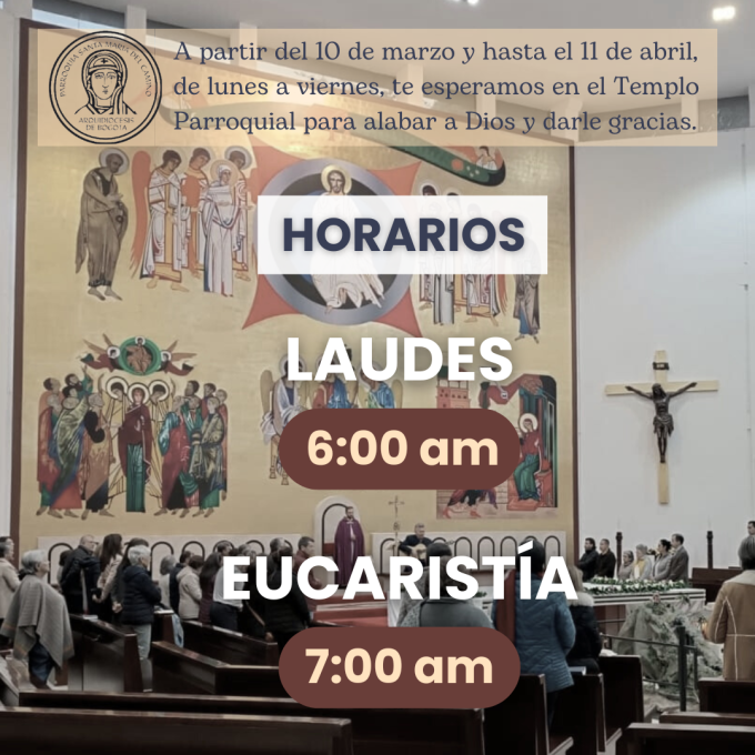 Invitación Laudes I-2025