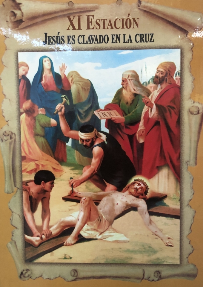 Viacrucis Santa María del Camino, Estación XI