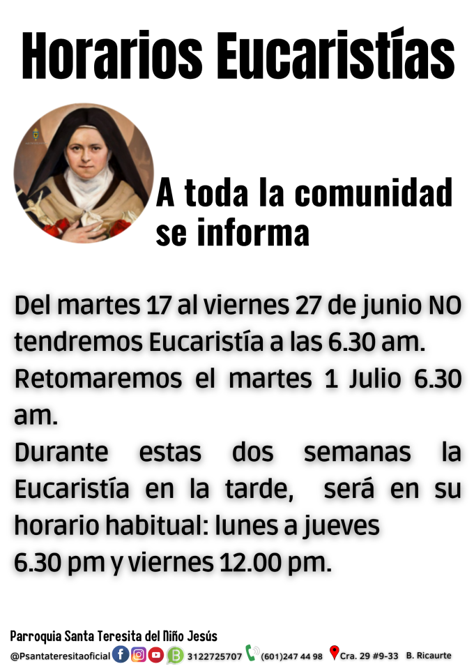 Parroquia Santa Teresita del Niño Jesús