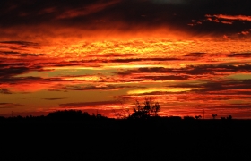 atardecer