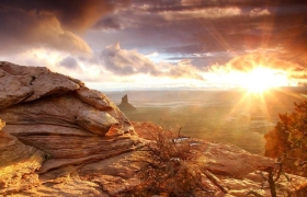paisaje amanecer