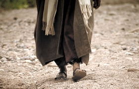 Jesus caminando