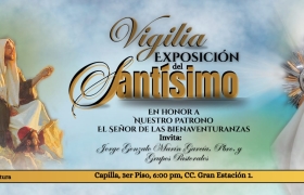 Vigilia en honor a nuestro Patrono 2025
