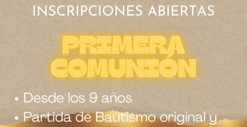 PRIMERA COMUNION